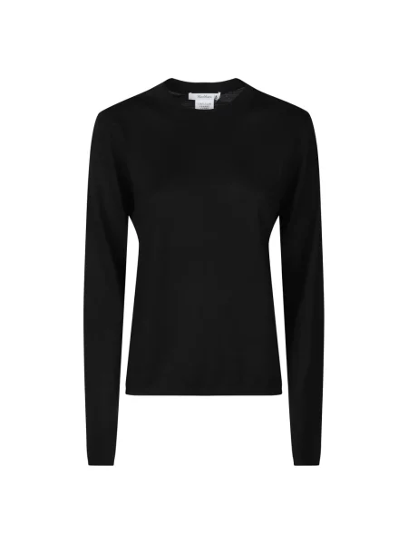Lniany sweter Max Mara czarny