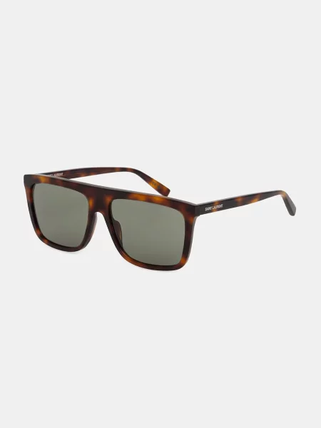 Saint Laurent ochelari de soare pentru bărbați maro