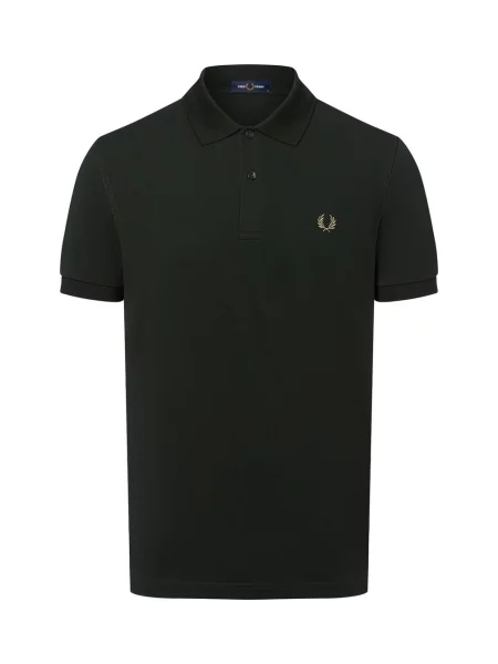 Fred Perry koszulka polo Mężczyźni jednolity S zielony