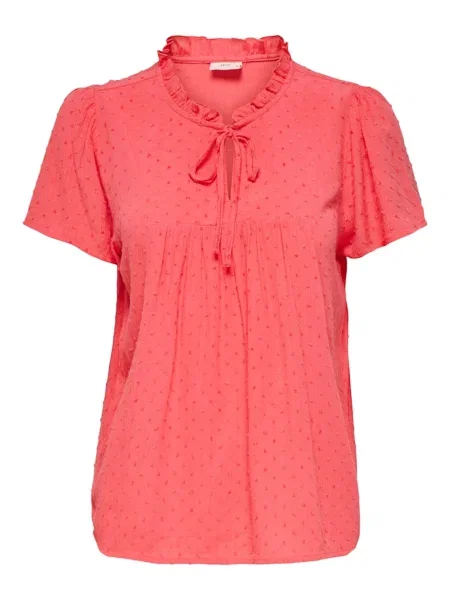 JDY Bluza JDYLIMA svetlo rdeča