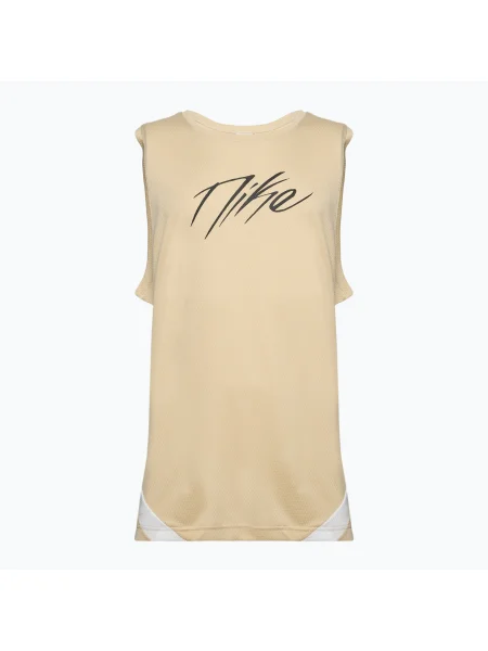 Tricou de baschet pentru bărbați Nike Icon Dri-Fit TT team gold/team gold/white/black alb