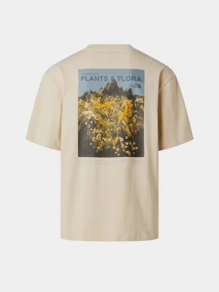 Футболка The North Face бежевая