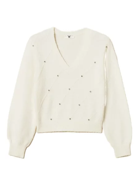 Pulover Twinset cu broderie