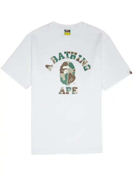Тениска A Bathing Ape® бяло