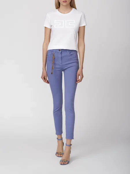 Джинси Elisabetta Franchi фіолетові