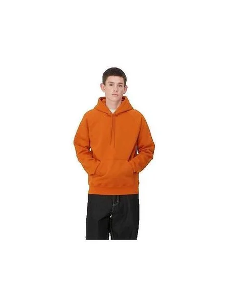 Geacă Carhartt cu glugă portocaliu