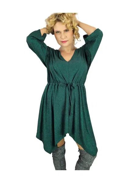 Mała mały sukienka mini Pri zielona