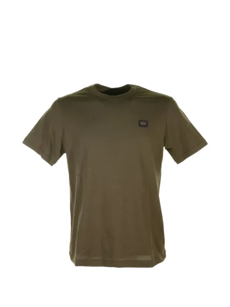 Tricou Paul & Shark cu autograf verde