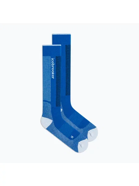 Șosete de schi pentru bărbați Icebreaker Merino Ski+ lazuri/snow/midnavy