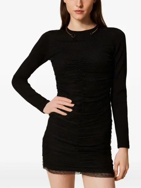 Rochie Twinset tricotate de costum negru