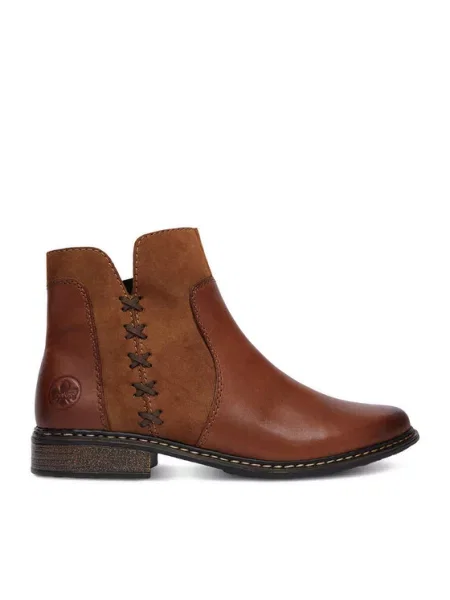 Rieker Botine maro