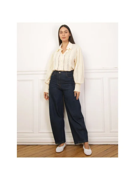 Top La Modeuse galben