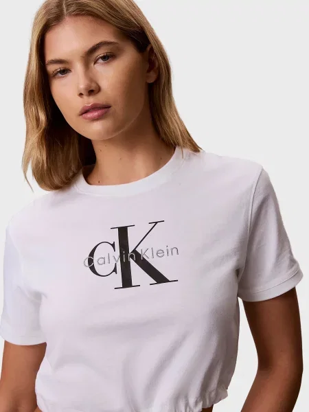 Футболка Calvin Klein Jeans біла