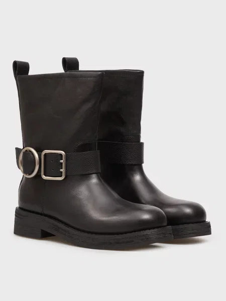 Кожаные сапоги Prpy черные