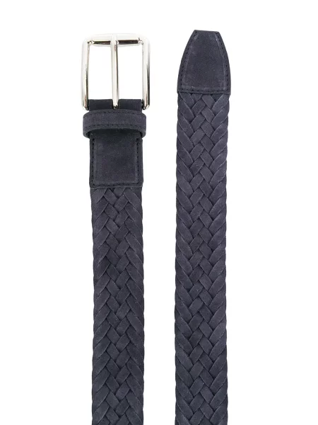 Pletený pásek Tod's modrý