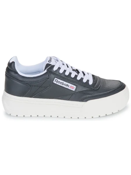 Sneakers Reebok Club C Megacourt Black/ Chalk/ White EUR čierna
