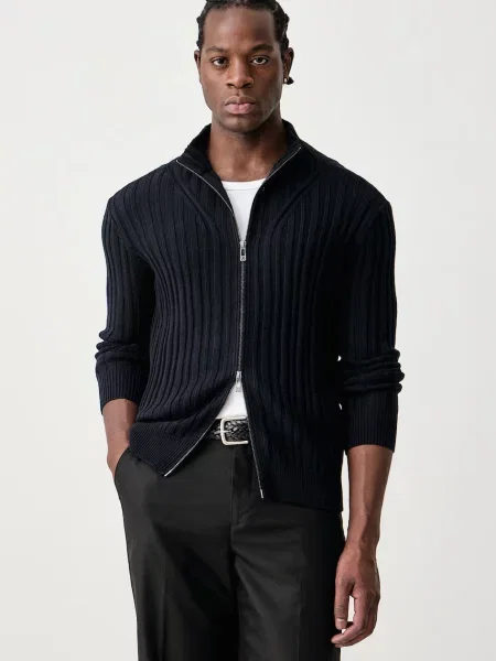 Pulover Armani Exchange de lână albastru