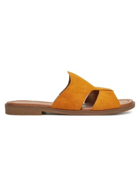 Papuci Lasocki galben