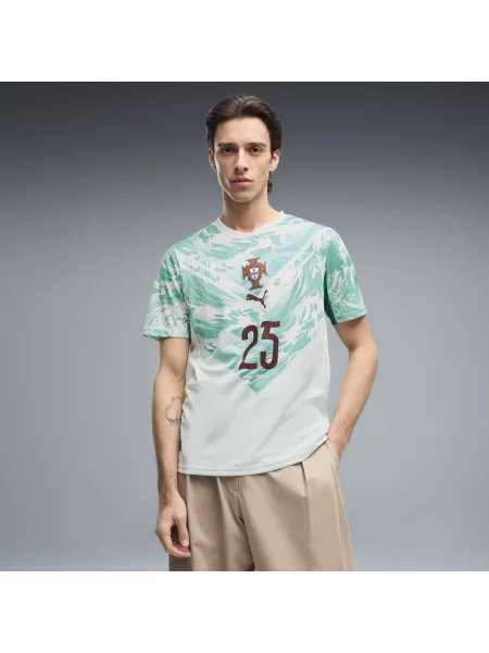 PUMA wyjazdowa koszulka zawodnicza Portugalii Akcesoria S biały