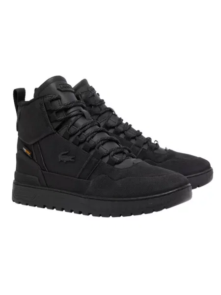 Boty Lacoste T-Clip Winter Mid black černé