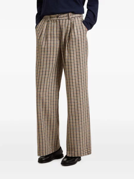 Pantaloni Woolrich în carouri