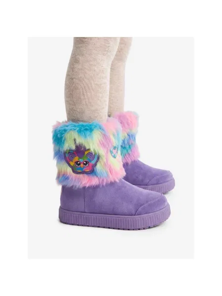 Škornji za sneg FURBY vijolična