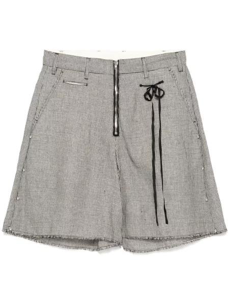 Krótkie szorty Midorikawa białe