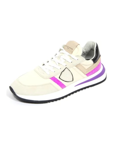 Sneakersy Philippe Model skórzane beżowe