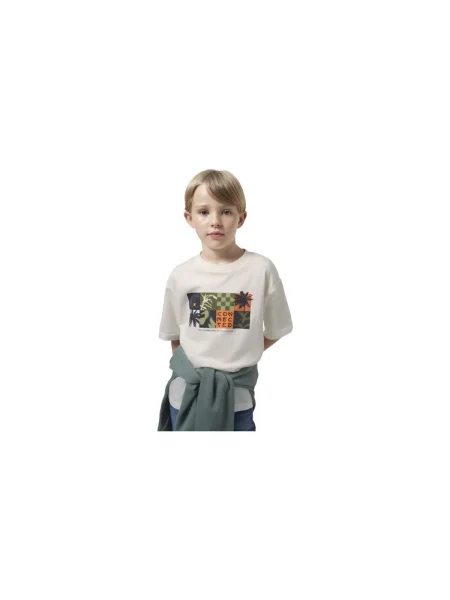 Tricou copii Mayoral bej
