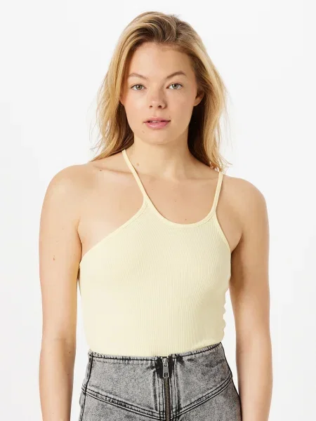 ONLY Top NESSA deschis galben