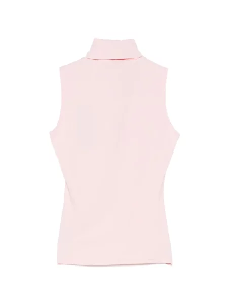 Top Cynthia Rowley fără mâneci roz
