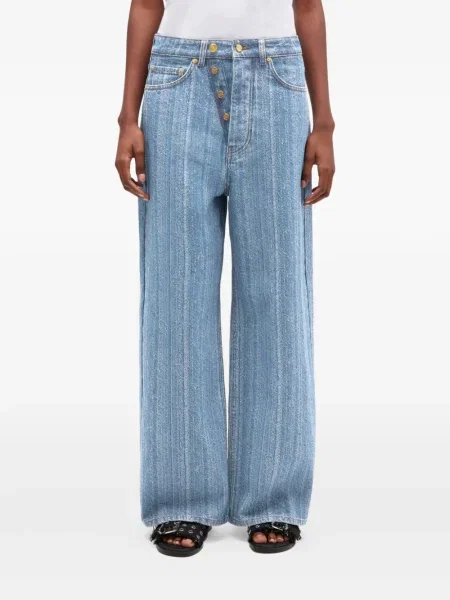 Blugi Ganni albastru