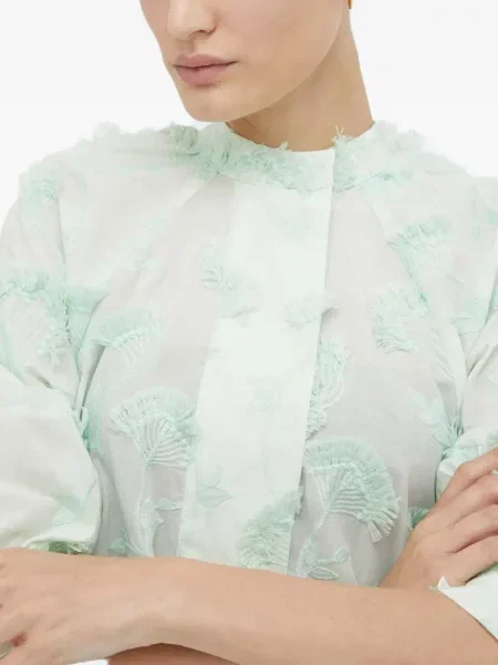 Bluză Day Birger Et Mikkelsen cu model floral alb