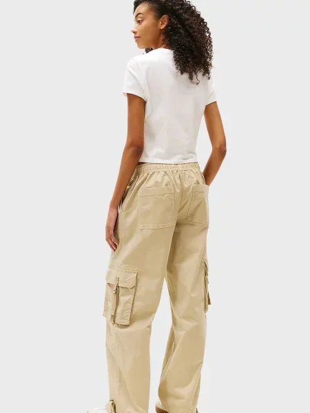 Брюки карго Tommy Jeans бежевые