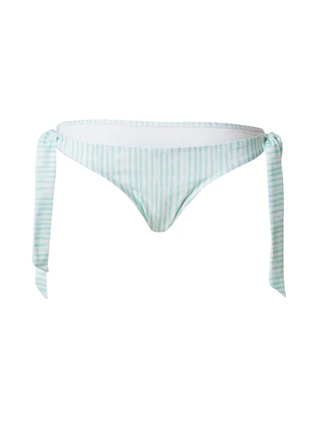 Hunkemöller Slip costum de baie Julia murdar / albastru aqua alb