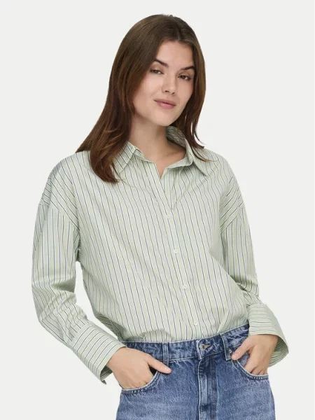 ONLY Сорочка Oregon зелений
