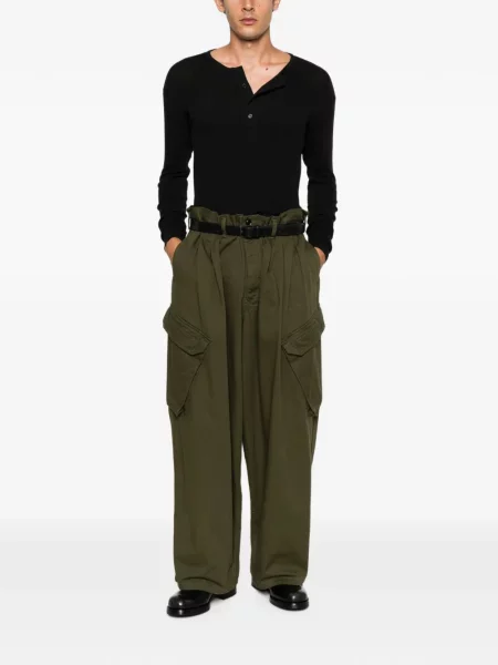 Pantaloni cargo Yohji Yamamoto verde