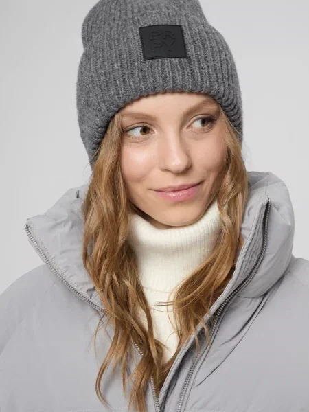 Шерстяная шапка Prpy серая