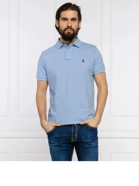 POLO RALPH LAUREN Tenisz póló | Custom slim fit kék