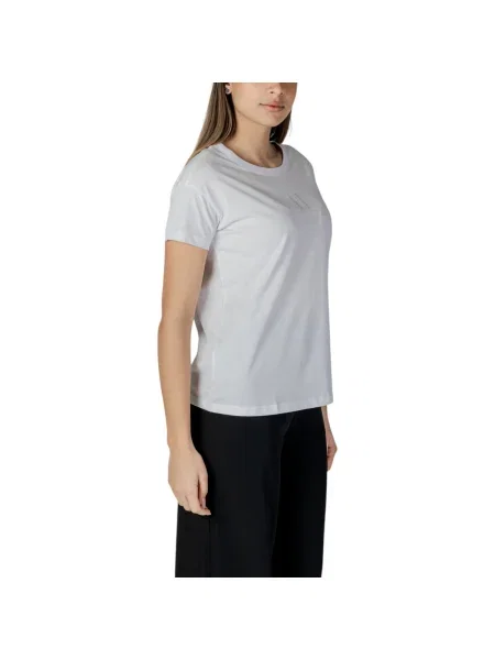 Armani Exchange Tricou | Relaxed fit alb