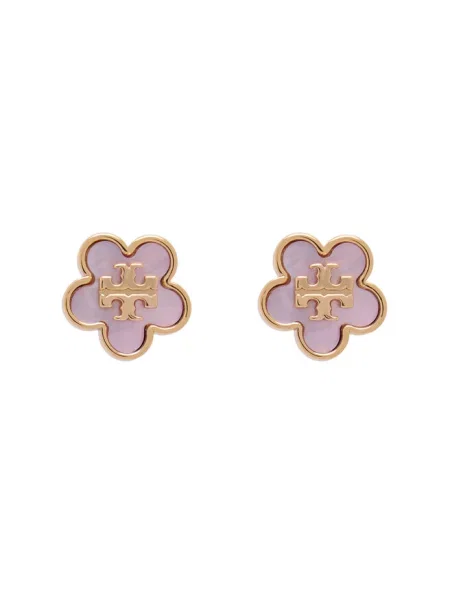 Kolczyki Tory Burch żółte