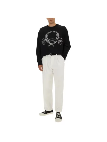 Bluza Moschino z logo czarna