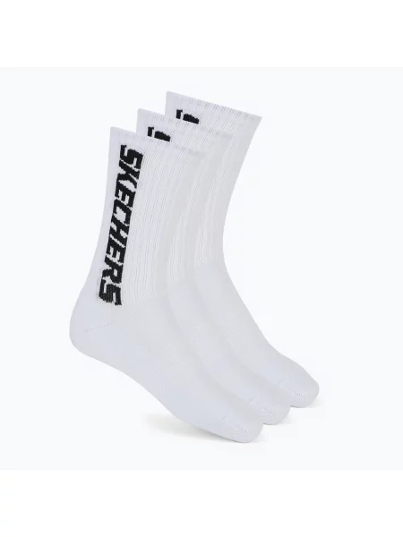 Шкарпетки SKECHERS Terry Crew 3 пари white/black білі