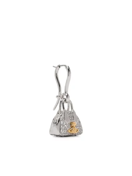 Kolczyki Vivienne Westwood szare