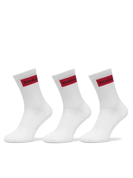 Dolge nogavice HUGO bela