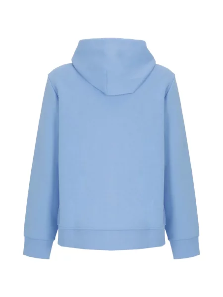 Polo majica Polo Ralph Lauren s kapuljačom plava