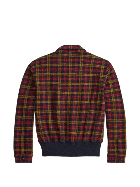 Pledinė bomber striukė Ralph Lauren Rrl mėlyna