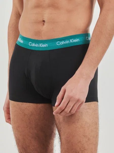 Boxerky Calvin Klein Underwear s nízkým pasem černé