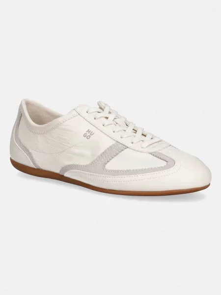 Sneakerși Hugo de lână bej