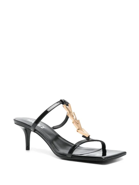 Sandale Versace din piele negru